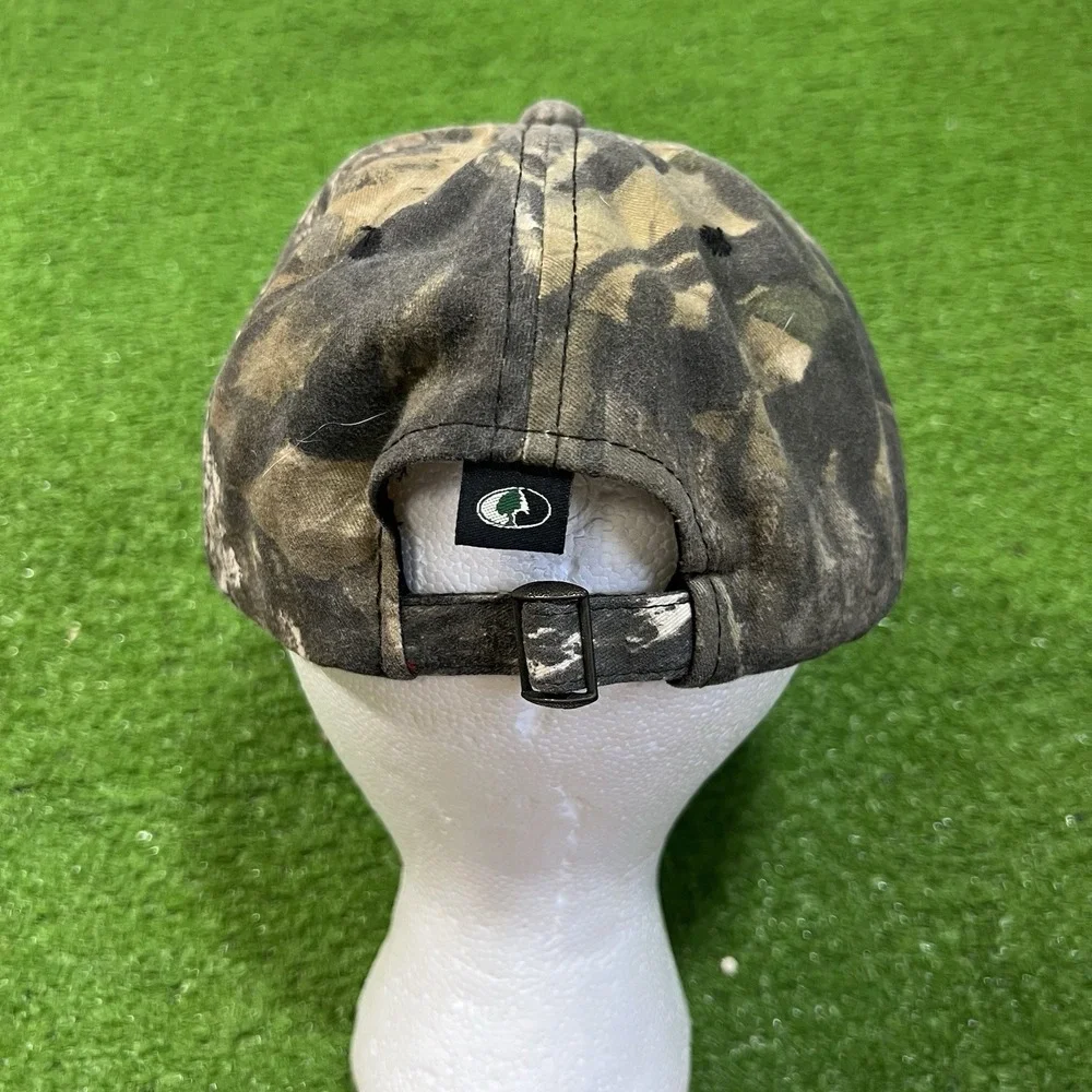 Vintage Mossy Oak Camo‎ Hat 90s Texas Country Concert Merch Kevin Fowler KFF